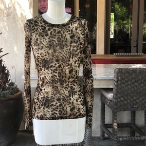 Karen Kane Leopard Top